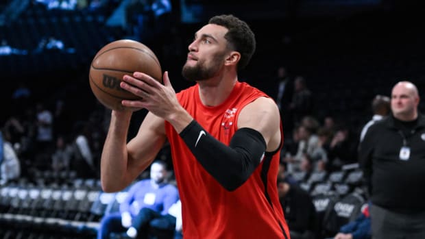 Chicago Bulls guard Zach LaVine.